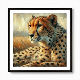 Cheetah Art Print