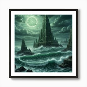 Dark Fantasy Painting Art Print