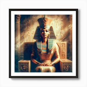 Cleopatra Portrait Artwork 71 Art Print