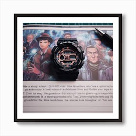 G-Shock Watch Art Print