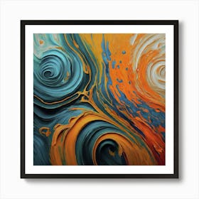 Abstract Painting 94 Art Print