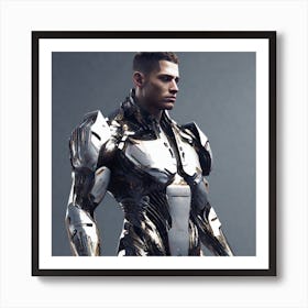 Futuristic Man 201 Art Print