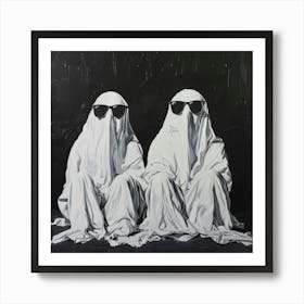 Ghosts 16 Art Print