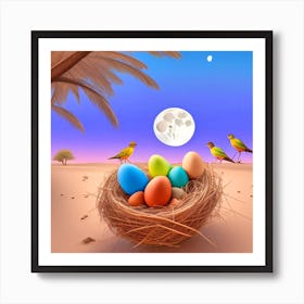Easter In The Desert Art Print