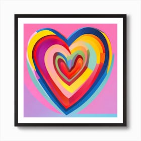 Heart - Heart Stock Videos & Royalty-Free Footage Art Print