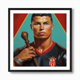 ronaldo Art Print