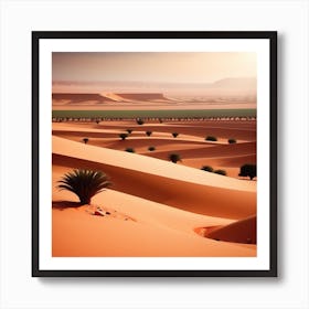 Desert Landscape 57 Art Print