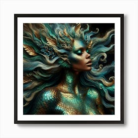 Mermaid 87 Art Print
