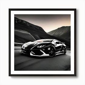 Lamborghini 70 Art Print