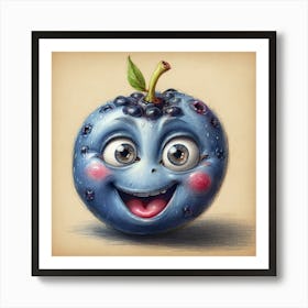 Blueberry 1 Art Print