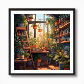 Garden Room 2 Art Print