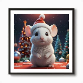 Christmas Mouse 1 Poster