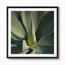 Heart of the Agave plant Art Print