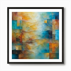 Abstract Painting 1 Art Print