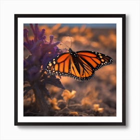 Monarch Butterfly 3 Art Print