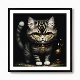 Kitty Cat Art Print