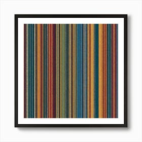 Stripped fabric Pattern, 267 Art Print