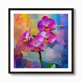 Orchids 15 Art Print