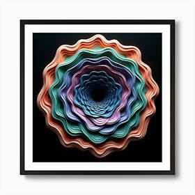 Spiral Art Affiche