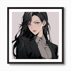 Anime Girl 22 Art Print