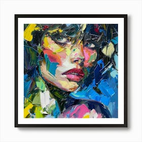 Portrait Of A Woman 389 Art Print