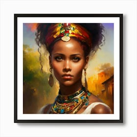 Egyptian Woman Poster