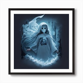 Ghost Girl Art Print