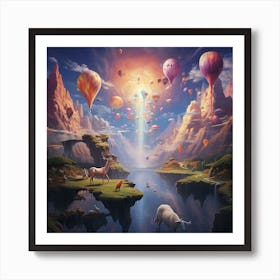 Dreamscape 3 Art Print