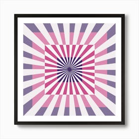 Abstract Psychedelic Pattern Art Print