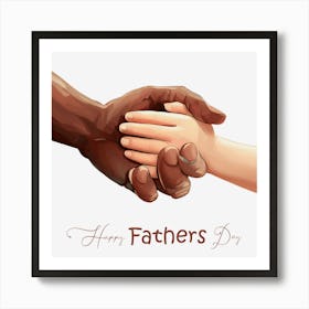 Happy Father'S Day 3 Art Print