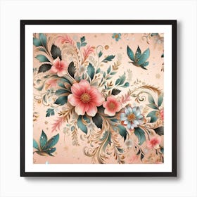 Floral Pattern Art Print