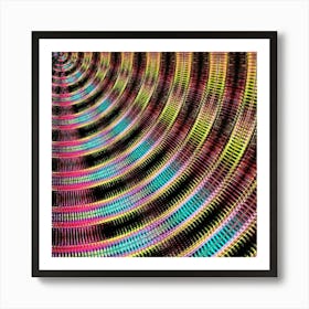 Psychedelic Spiral 8 Poster