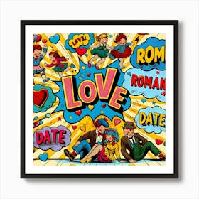 Words of Love Art Print