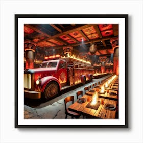 Sovereign Flame Restaurant Concept 1 Art Print