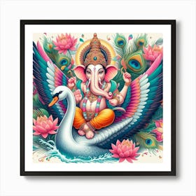 Ganesha 4 Art Print