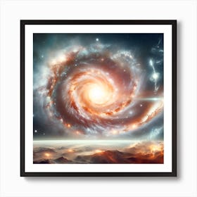 Galaxy 6 Art Print