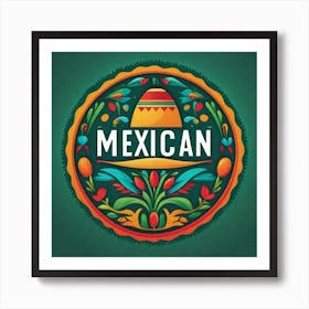 Mexican Logo Art Print