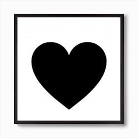 Heart Icon Art Print