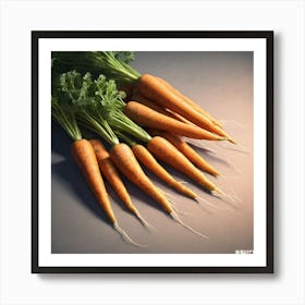 Carrots 33 Art Print