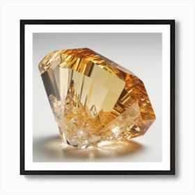 Emerald Cut Diamond Art Print