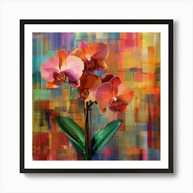 Orchids 31 Art Print