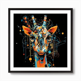 Giraffe 6 Art Print