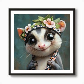 Cute Possum 1 Poster