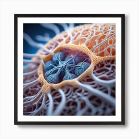 Cellular Structure Art Print