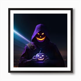 Halloween Jack O Lantern Art Print