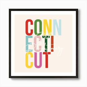 Connecticut Still Revolutionary Color Art Print