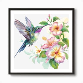 Hummingbird 1 Art Print