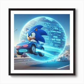 Sonic The Hedgehog 47 Art Print