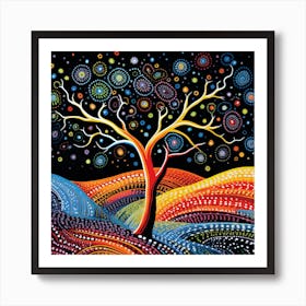 Aboriginal Art 4 Art Print