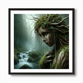 Tree In The Forest Art Print